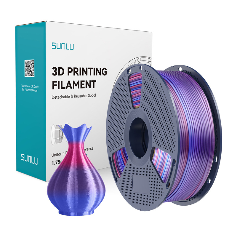 inp-pla-silk-r-02-sunlu-pla-silk-filament-rain-0.webp Sunlu PLA+ Silk Filament (Rainbow 02)