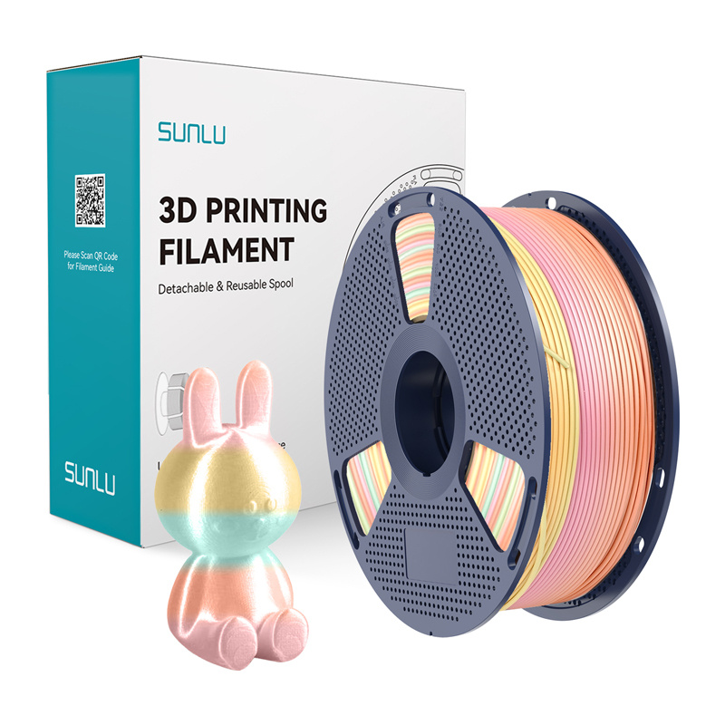 inp-pla-silk-r-05-sunlu-pla-silk-filament-rain-0.webp Sunlu PLA+ Silk Filament (Rainbow) 05