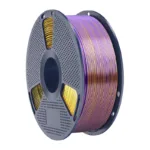 Sunlu PLA+ Silk Tri-Color Filament (Black, Gold, and Purple)