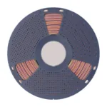 Sunlu PLA+ Silk Tri-Color Filament (orange, blue, and green)