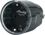 Shelly Plug PM Gen3 Matter 13A smart socket, black