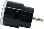 Shelly Plug PM Gen3 Matter 13A smart socket, black