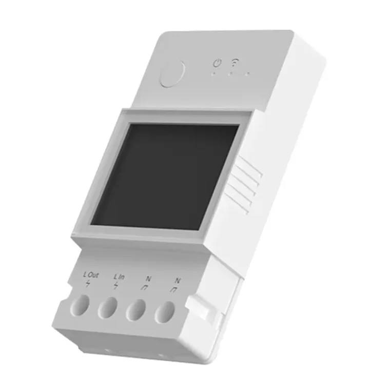 WiFi Smart Power Meter Switch Sonoff POWR320D - RPC.LT