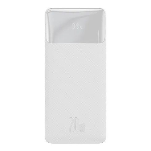 Powerbank Baseus Bipow 10000mAh, 20W (white)