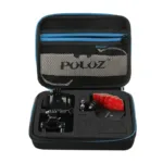 Puluz Waterproof Travel Case for Action Cameras and Accessories, 23 x 17 x 7 cm