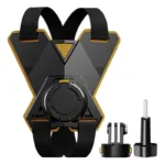 PULUZ motorcycle helmet mount for sports cameras (including Ace Pro 2, Osmo Action 5 Pro)