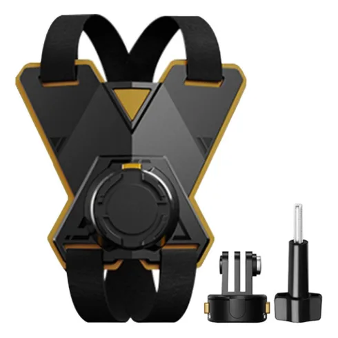 PULUZ motorcycle helmet mount for sports cameras (including Ace Pro 2, Osmo Action 5 Pro)