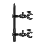 Motorcycle/bicycle mount PULUZ with two clamps and selfie stick 150 cm