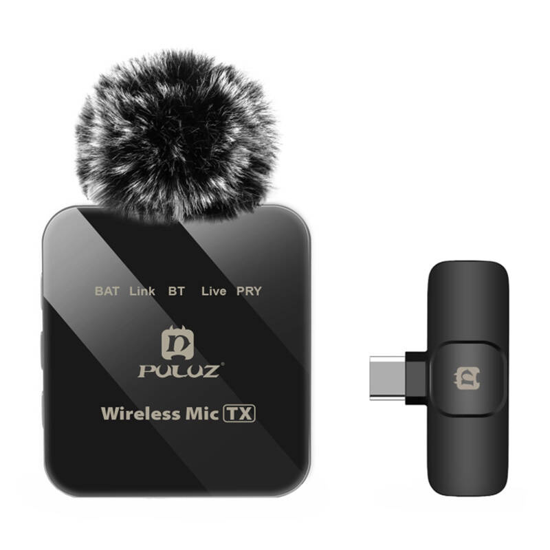 inp-pu648b-wireless-lavalier-microphone-p-0.webp Wireless Lavalier Microphone PULUZ PU648B (USB-C)