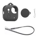Silicone Lens Cover + PULUZ Case for Insta360 GO Ultra