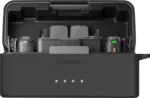 PULUZ Silicone Charging Case Protective Cover for DJI Mic 3 (Black)