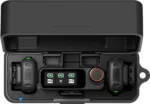 PULUZ Silicone Charging Case Protective Cover for DJI Mic 3 (Black)
