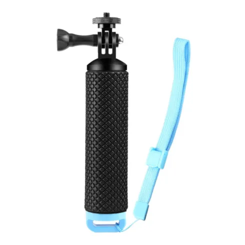 Puluz buoyancy mount for sports cameras and phones (DJI, GoPro, Insta360) (black)
