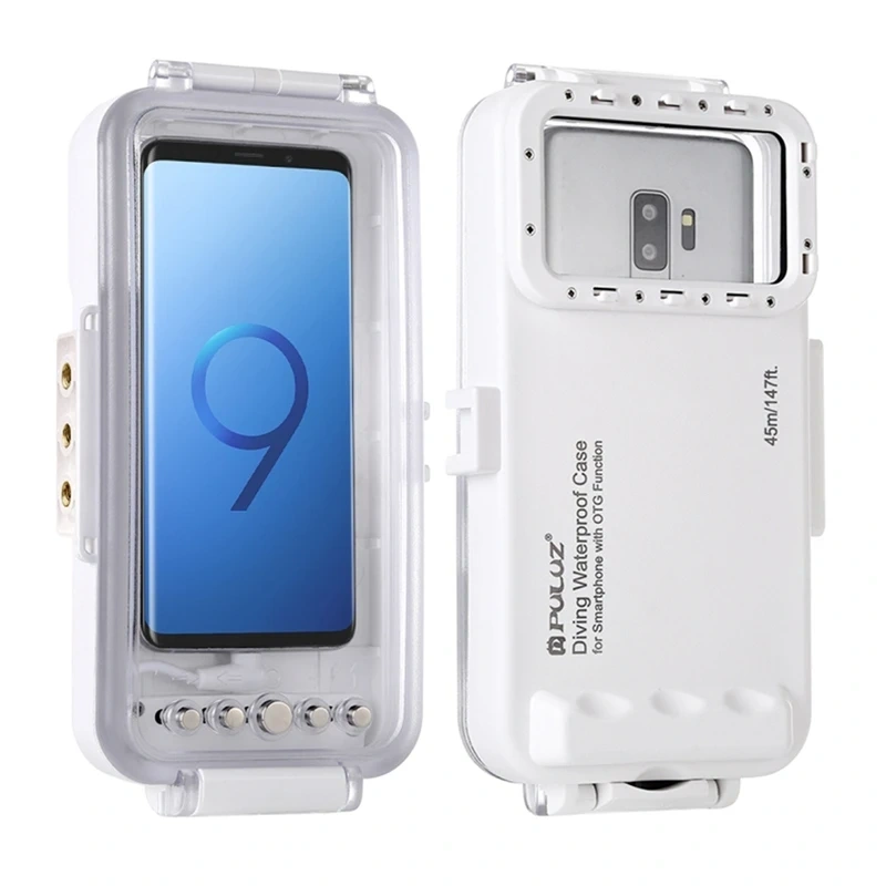 inp-pu9100w-puluz-waterproof-case-45m-fo-0.webp Puluz Waterproof Case (45m) for USB-C Smartphones for Underwater Photos and Videos (White)