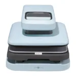 HTVRONT Auto 2 Digit Heat Transfer Press (Light Blue)