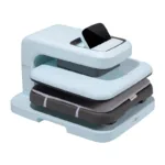 HTVRONT Auto 2 Digit Heat Transfer Press (Light Blue)