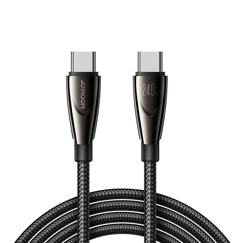 inp-sa31-cc5-1-2m-black-cable-pioneer-240w-usb-c-to-us-0.webp Cable Pioneer 240W USB C to USB C SA31-CC5 / 240W/ 1,2m (black)