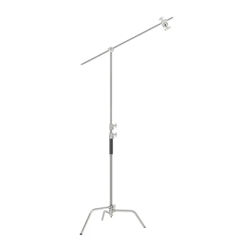 NEEWER SC320 320 cm Stainless Steel C-Frame Stand with Extension Arm