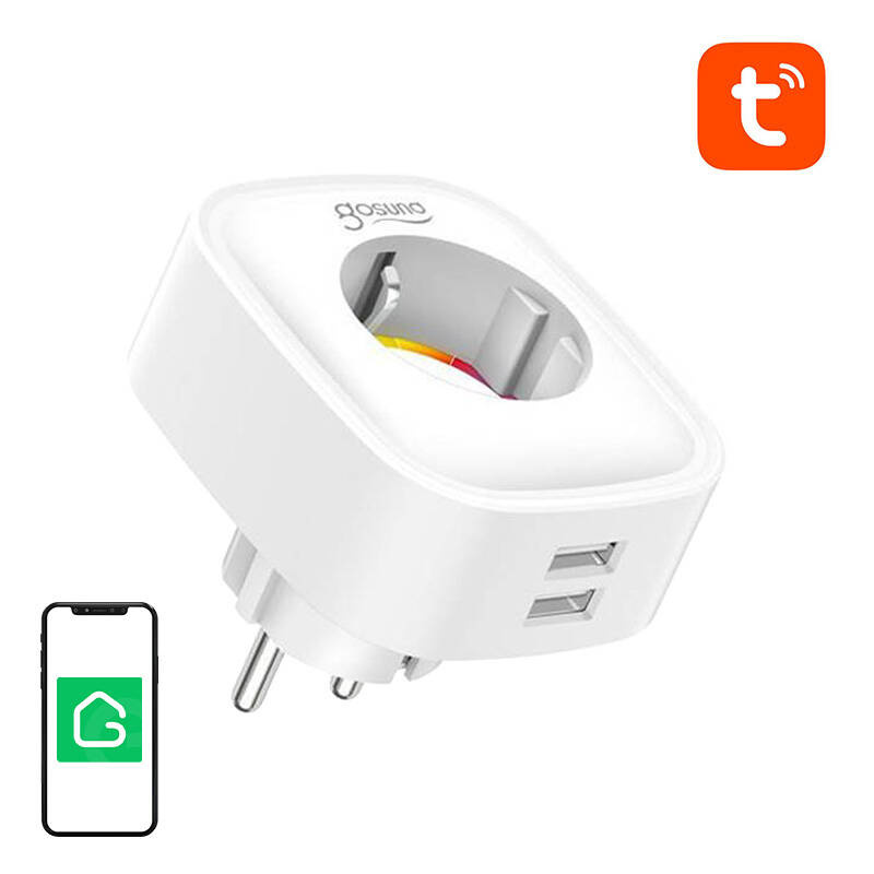 inp-sp112-smart-plug-wifi-gosund-sp112-2-0.webp Smart plug WiFi Gosund SP112 2xUSB, 16A, Tuya