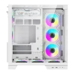 Computer case DarkFlash TH285 PLUS + 8 fans (white)