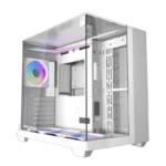 Darkflash TH285 computer case (white) + 4 fans