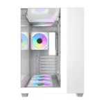 Darkflash TH285 computer case (white) + 4 fans