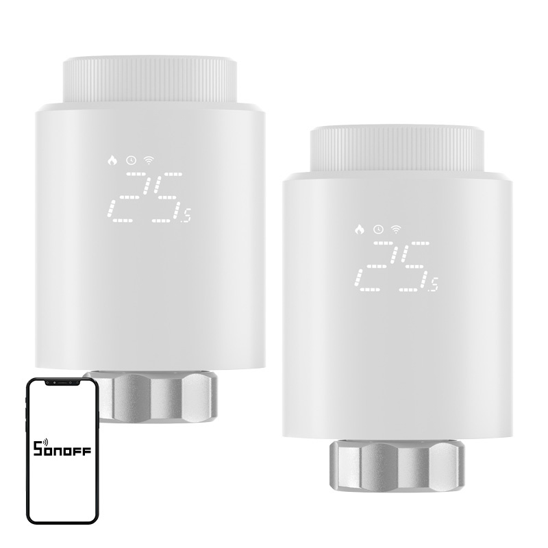 inp-trvzb-2pack-sonoff-zigbee-trvzb-thermostat-0.webp SONOFF ZigBee TRVZB Thermostatic Head, 2-Pack