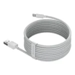 Baseus Simple Wisdom Data Cable Kit USB to Lightning 2.4A (2PCS/Set）1.5m White