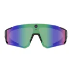 Colmi V06 AI Sports Sunglasses (Black with Blue Lenses)