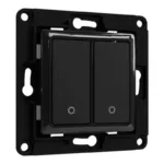 Shelly wall switch 2 button (black)