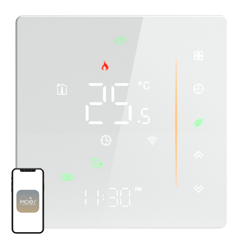inp-wht-006-gb-wh-ms-moes-wht-006-gb-wh-wi-fi-therm-0.webp MOES WHT-006-GB-WH Wi-Fi Thermostat for Electric Heating (White)