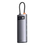 Hub 4in1 Baseus Metal Gleam Series, USB-C to 4x USB 3.0