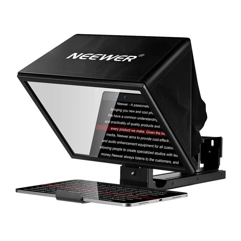 inp-x12b-neewer-basics-x12b-12-aluminu-0.webp NEEWER BASICS X12B 12" Aluminum Alloy Adjustable Teleprompter