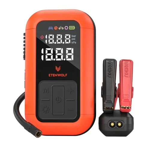 Etenwolf X6 Pro Max Car Air Compressor, 11.03 bar, 12,000 mAh