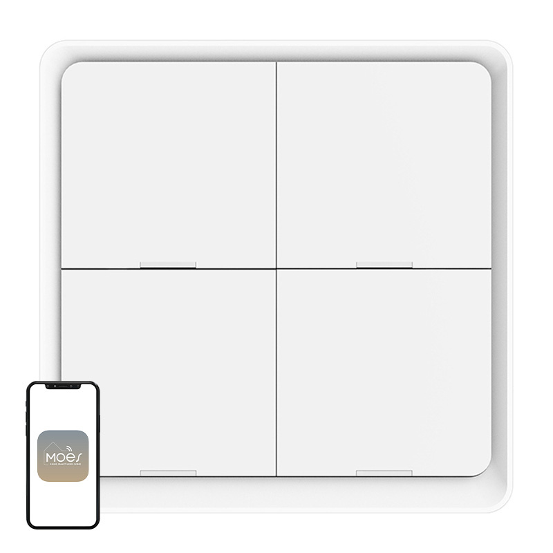 inp-zt-sy-eu4s-wh-ms-moes-zt-sy-eu4s-zigbee-4-butto-0.webp MOES ZT-SY-EU4S ZigBee 4-Button Scene Switch