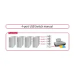 Laidas ar adapteris DeLOCK 87634 serial switch box, vaizdas 3