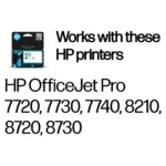 Rašalo kasetė HP 953 (F6U12AE#BGX), žydros spalvos, vaizdas 2