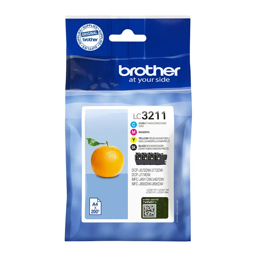 Brother LC3211VAL ink cartridge Rašalo kasetė Brother LC3211VAL (LC3211VALDR)