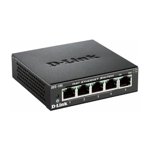 Komutatorius D-Link DES-105 (DES-105/E)