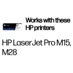 Tonerio kasetė HP 44A (CF244A), juodos spalvos, vaizdas 2