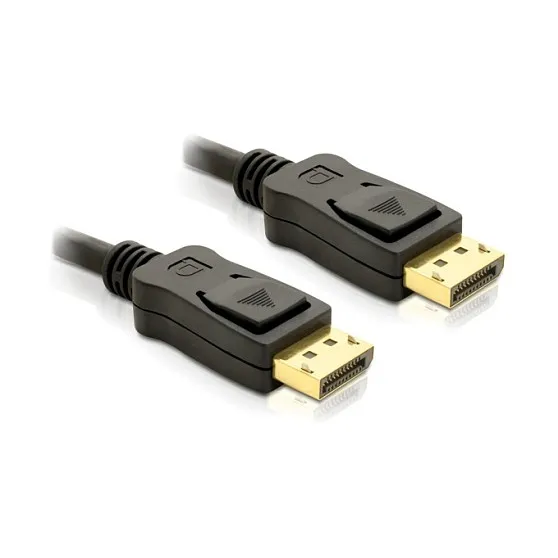 DeLOCK Cable DisplayPort 1.2 male > DisplayPort male 4K 1 m Vaizdo laidas ar adapteris DeLOCK Cable DisplayPort 1.2 male > DisplayPort male 4K 1 m (82423)