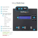 Laikmenų kopijavimo įrenginys StarTech.com USBDUP12, vaizdas 11