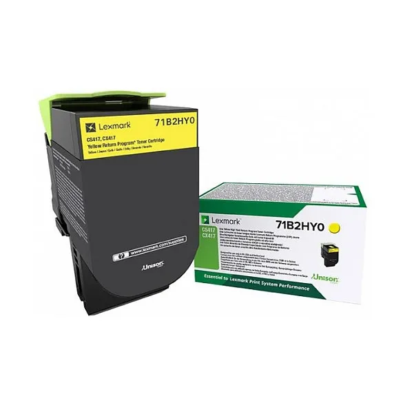 Lexmark 71B2HY0 toner cartridge Lexmark 71B2HY0 toner cartridge