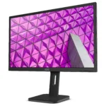 Monitorius AOC P1 X24P1, matomas iš šono, su matiniu paviršiumi