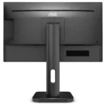 AOC P1 X24P1 monitorio galinis vaizdas su jungtimis ir laidais