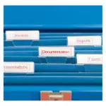 Etikečių juostelė DYMO D1 Standard, Red on White, 12mm (S0720550), vaizdas 12