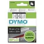 Etikečių juostelė DYMO D1 Standard, Black on White, 19mm (S0720830), vaizdas 13
