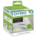 Spausdintuvo priedas DYMO LW, Multi-Purpose Labels, 12 x 50 mm, S0722460