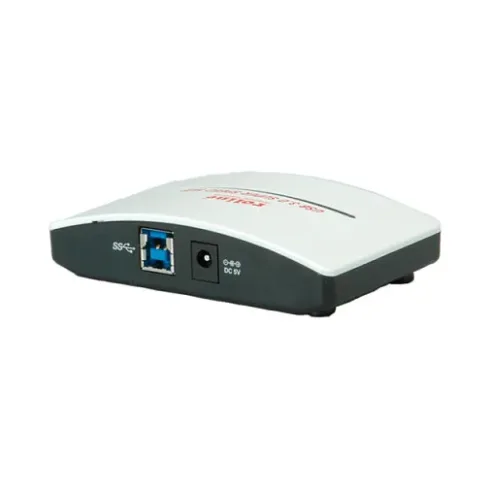 ROLINE USB 3.0 Hub „Black & White”, 4 Ports, with Power Supply
