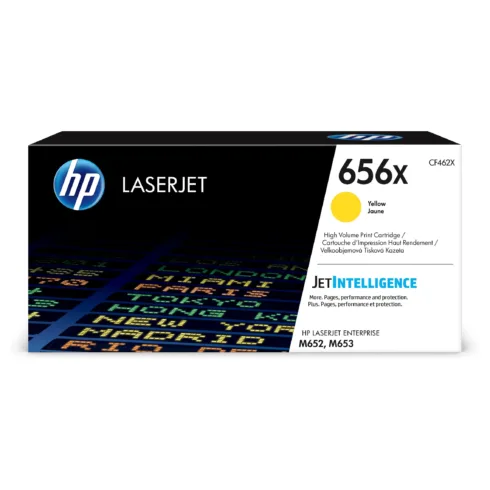 Spausdintuvo priedas HP LaserJet 656X, Tonereinheit Original, 22.000 Seiten (CF462X), geltonos spalvos